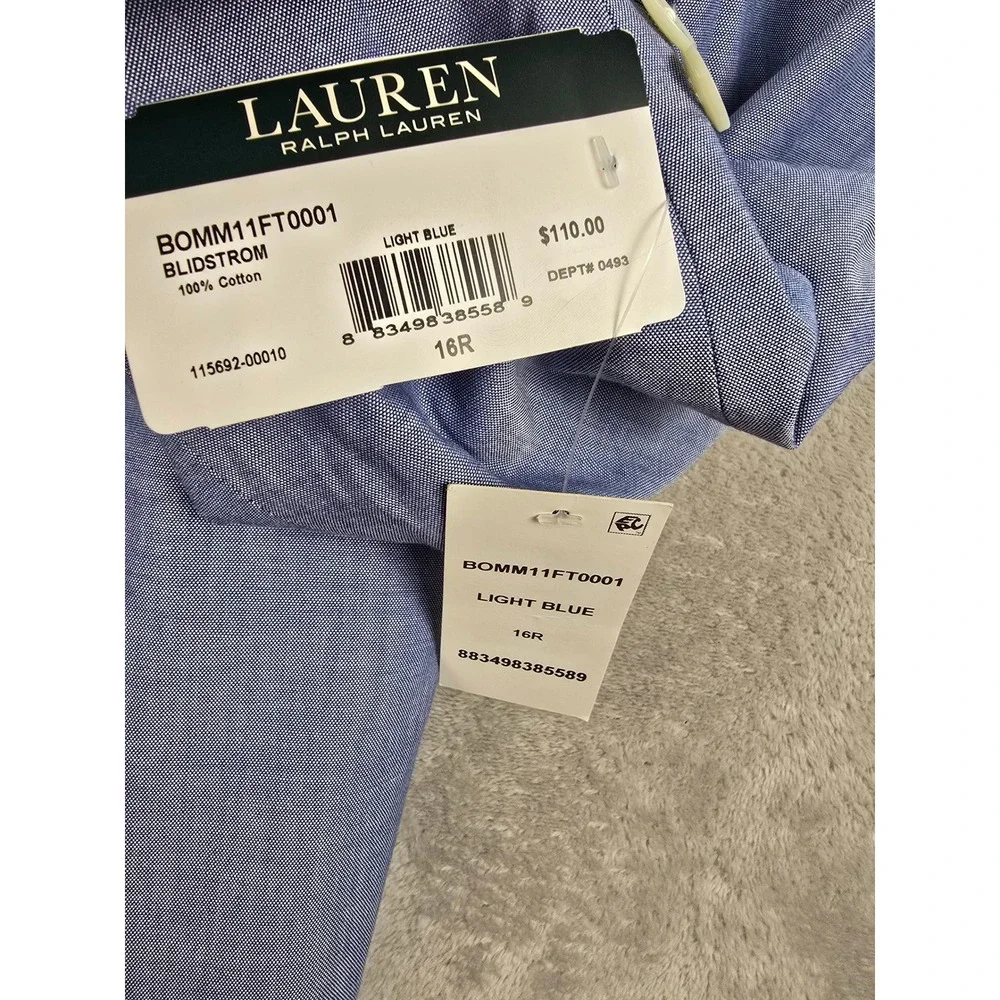 Lauren Ralph Lauren Sport Coat Kids Youth 16R Light Blue Paisley Lining *Read